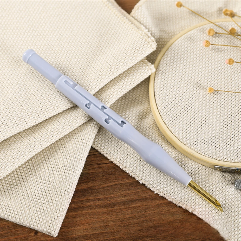 Linen Fabric Natural - Punch Needle Craft Cloth Cotton Embroidery