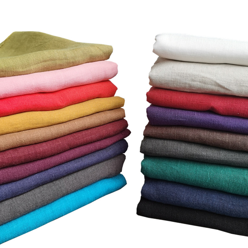 240 Gsm Summer Sandwashed Pure – Linen Fabric Natural Bewertung und Preis