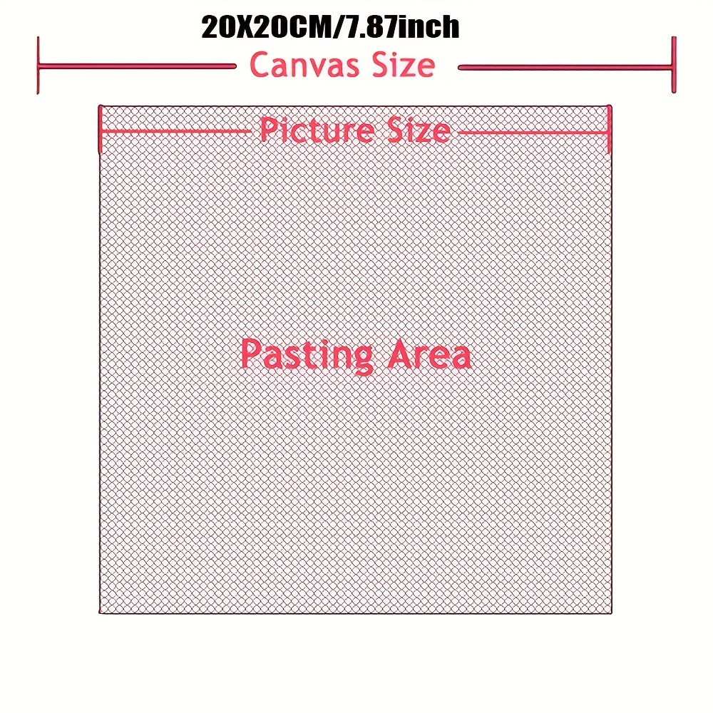 1pc Blank Canvas 5D Round Diam – Embroidery Kit Starter Bewertung und Preis