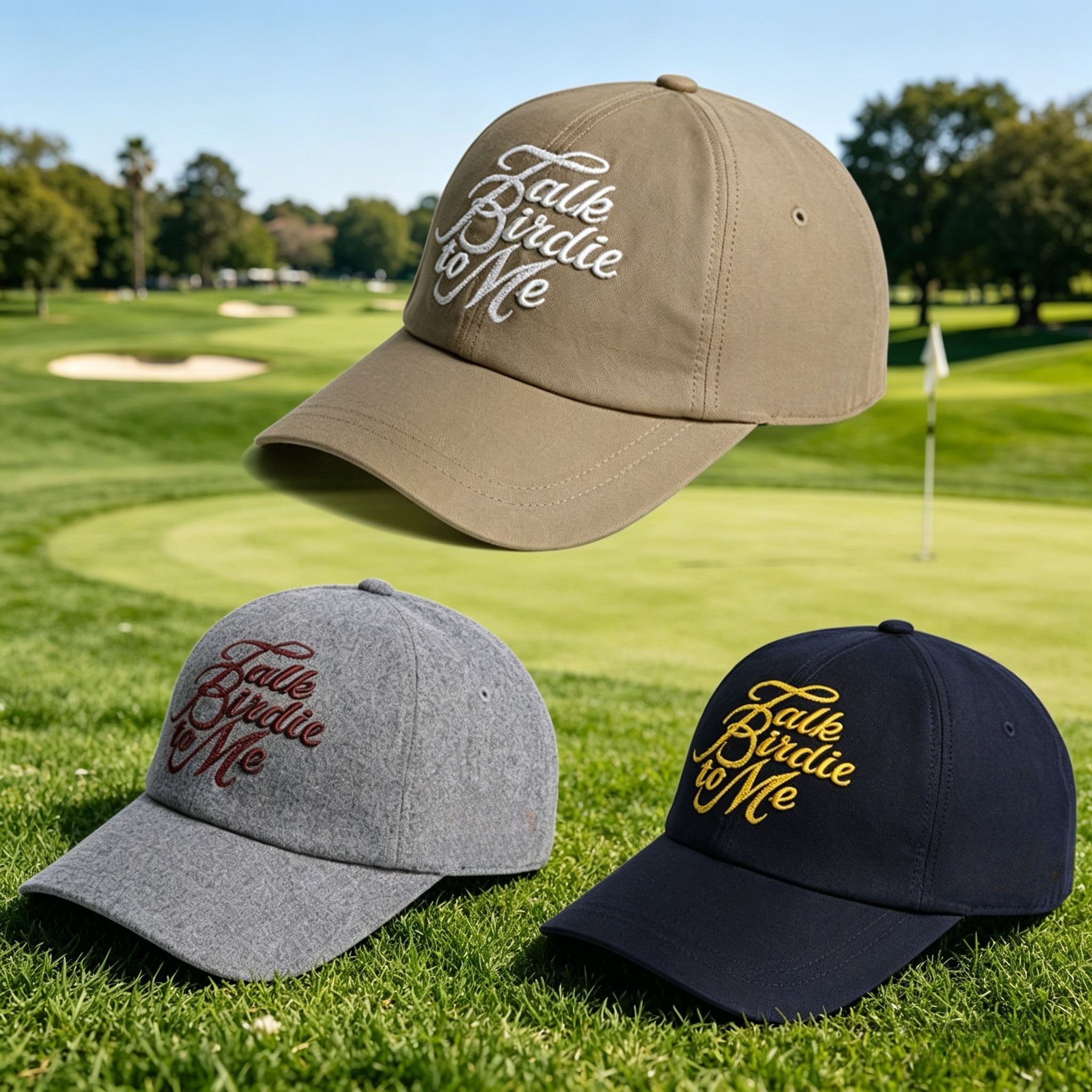2026 New Golf Course Slogan Em – Embroidery Hat Machine Bewertung und Preis