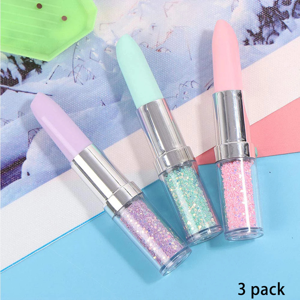 Lipstick Shape Diamond Paintin – Embroidery Kit Starter Bewertung und Preis