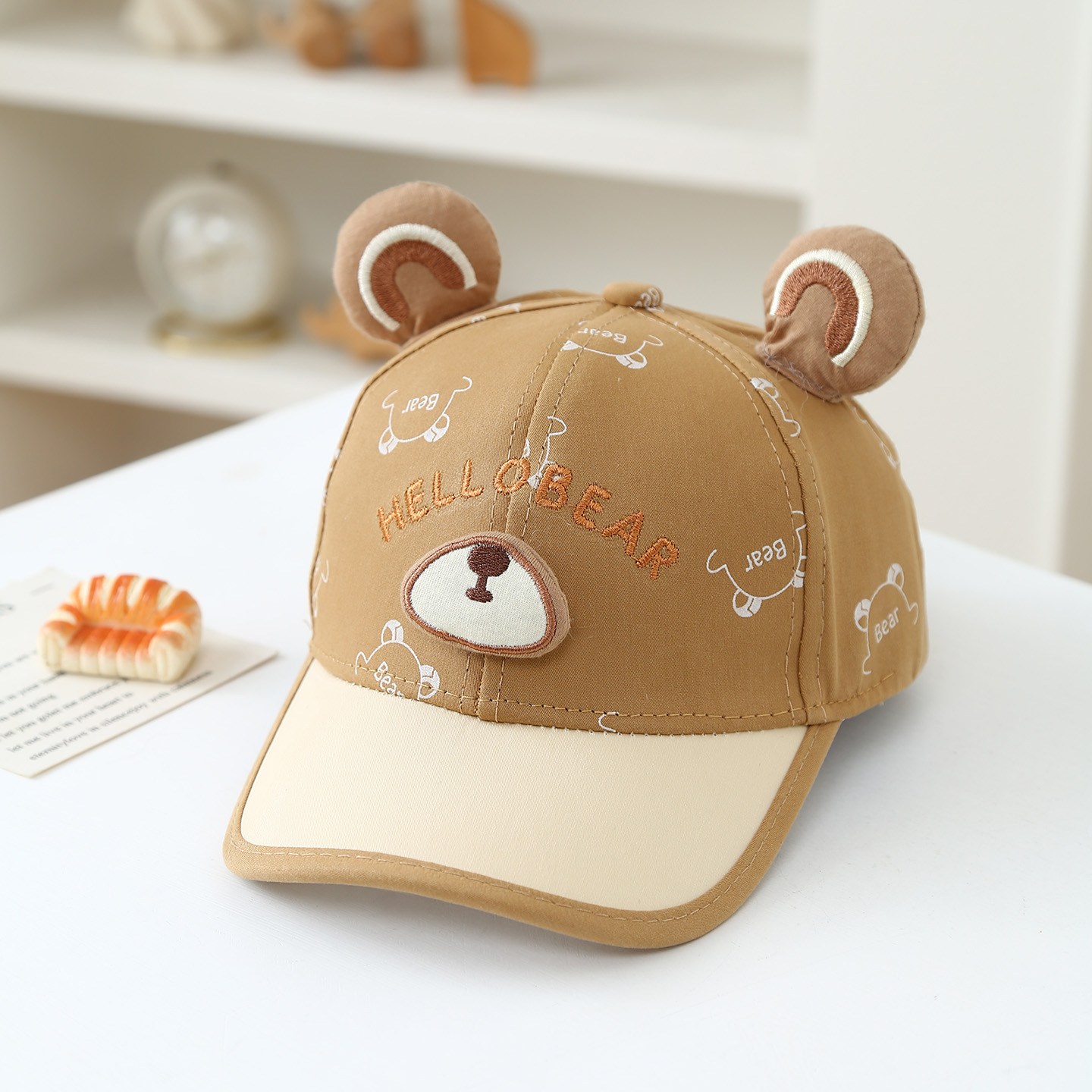 Cartoon embroidered bear child – Embroidery Hat Machine Bewertung und Preis