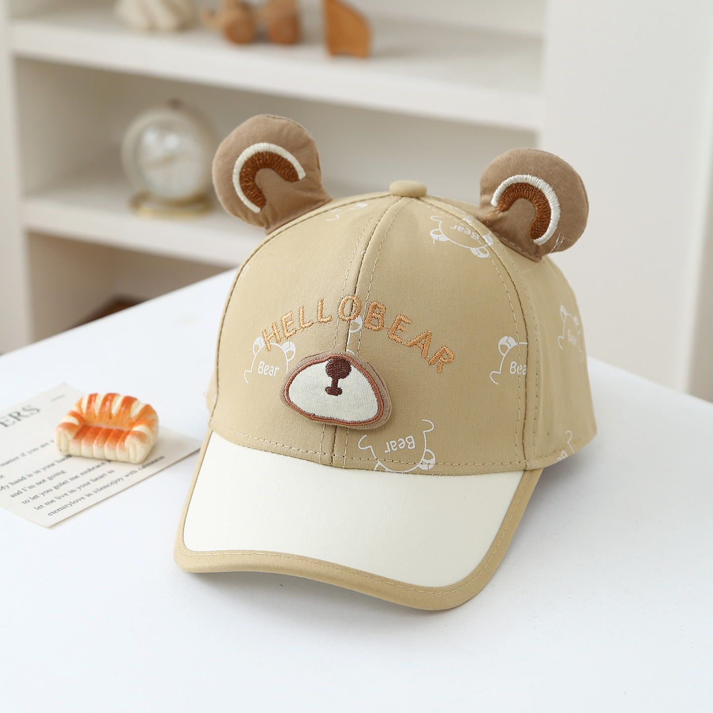 Cartoon embroidered bear child – Embroidery Hat Machine Bewertung und Preis