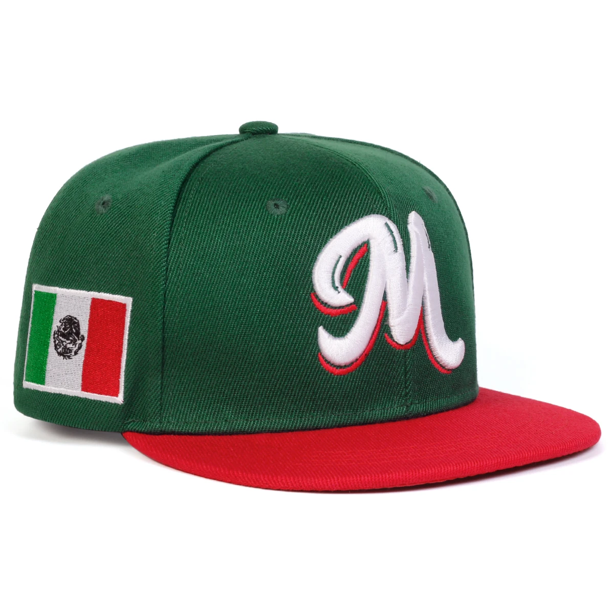 M Letter Embroidered Snapback  – Embroidery Hat Machine Bewertung und Preis