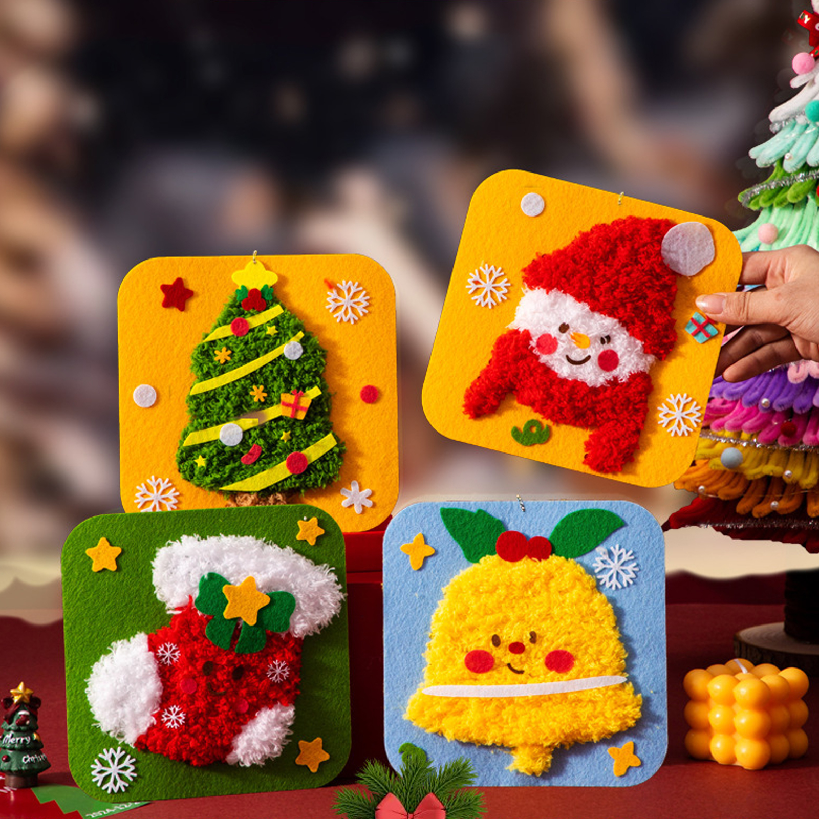 Lovely Animal Embroidery Doll  – Embroidery Xmas Kits Bewertung und Preis
