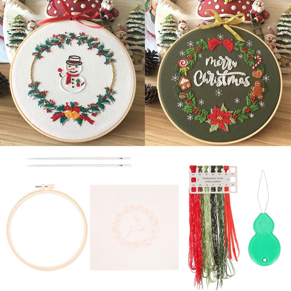 Arts Sewing Accessories Needle – Embroidery Xmas Kits Bewertung und Preis