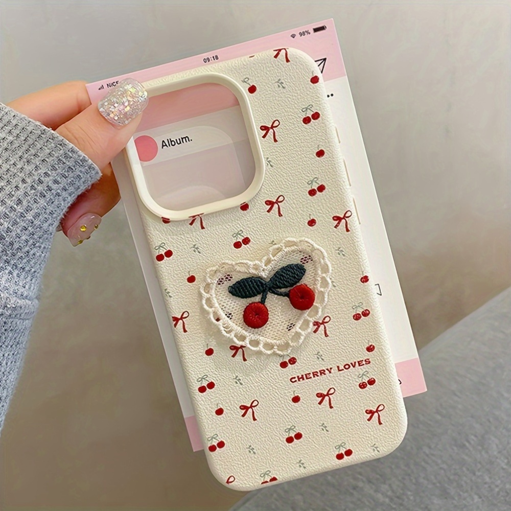 Korean Cute 3D Embroidery Cher – Embroidery X Pattern Bewertung und Preis