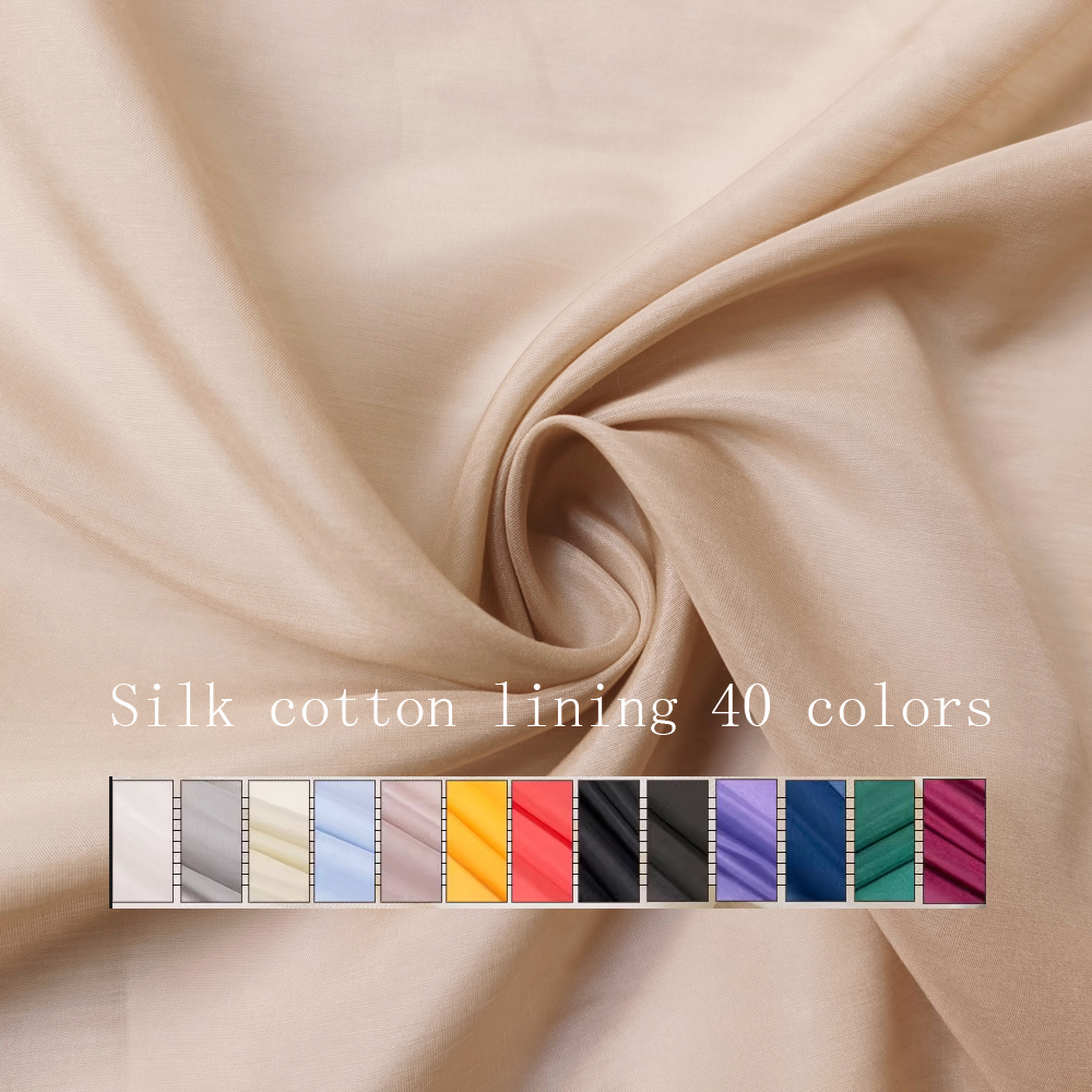 55'' Wide Mulberry Silk Cotton – Linen Fabric Natural Bewertung und Preis