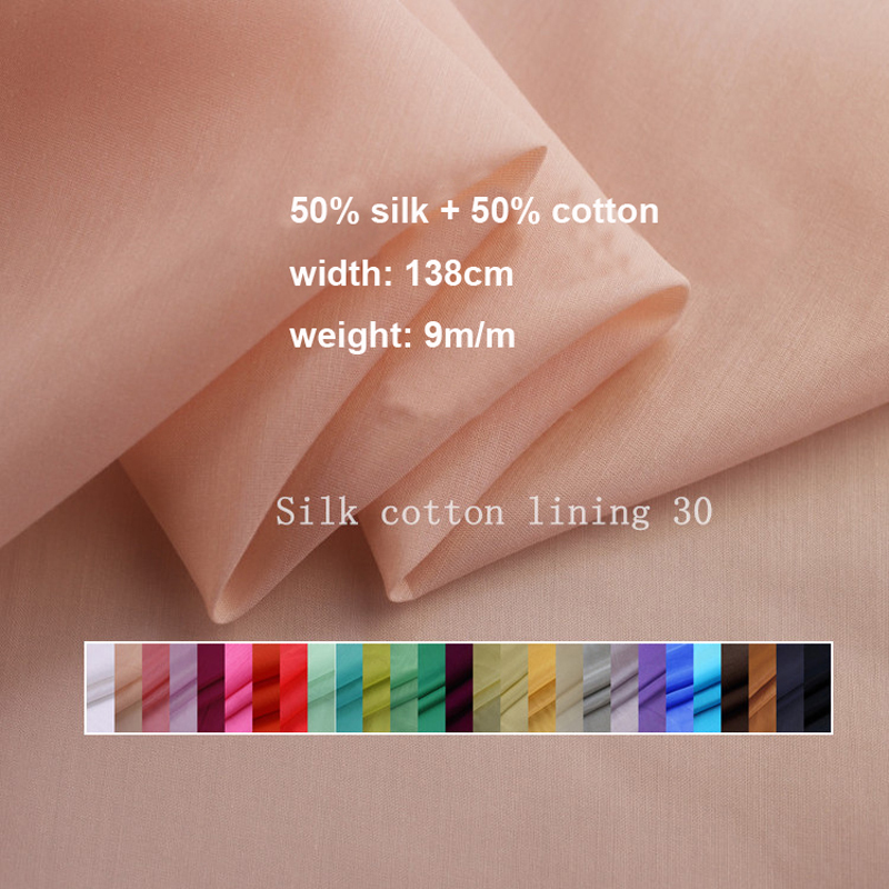 55'' Wide Mulberry Silk Cotton – Linen Fabric Natural Bewertung und Preis