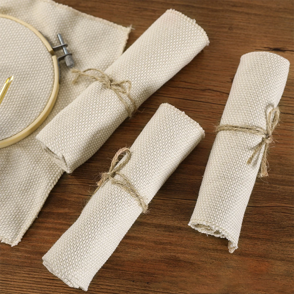 Punch Needle Craft Cloth Cotto – Linen Fabric Natural Bewertung und Preis