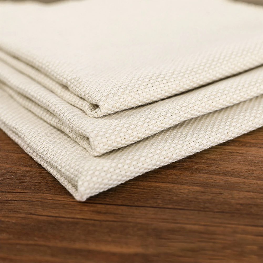 Punch Needle Craft Cloth Cotto – Linen Fabric Natural Bewertung und Preis