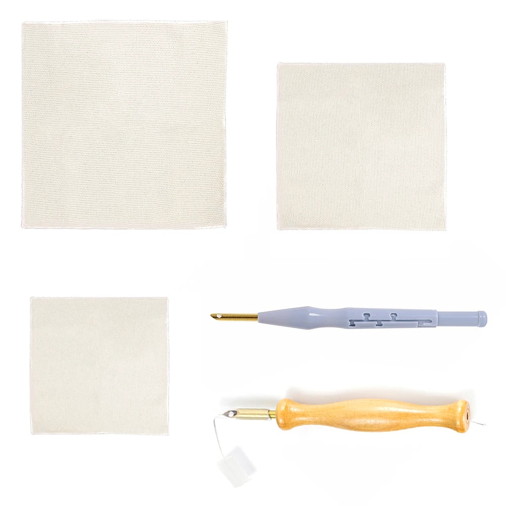 Punch Needle Craft Cloth Cotto – Linen Fabric Natural Bewertung und Preis
