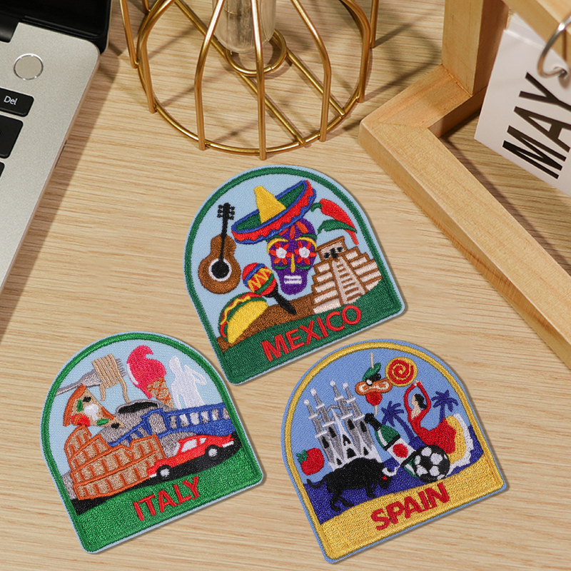 3Pcs European Country Art Embr – Embroidery X Pattern Bewertung und Preis