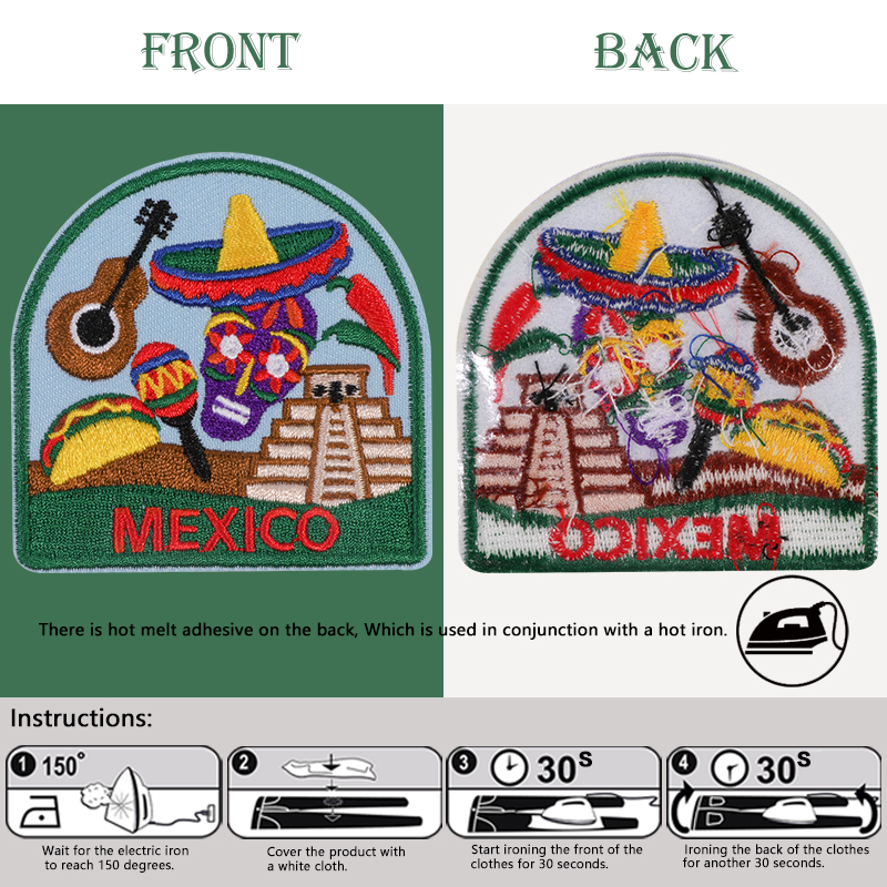 3Pcs European Country Art Embr – Embroidery X Pattern Bewertung und Preis