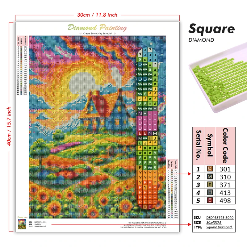 World Famous Scenery 5D Diamon – Embroidery World Bewertung und Preis