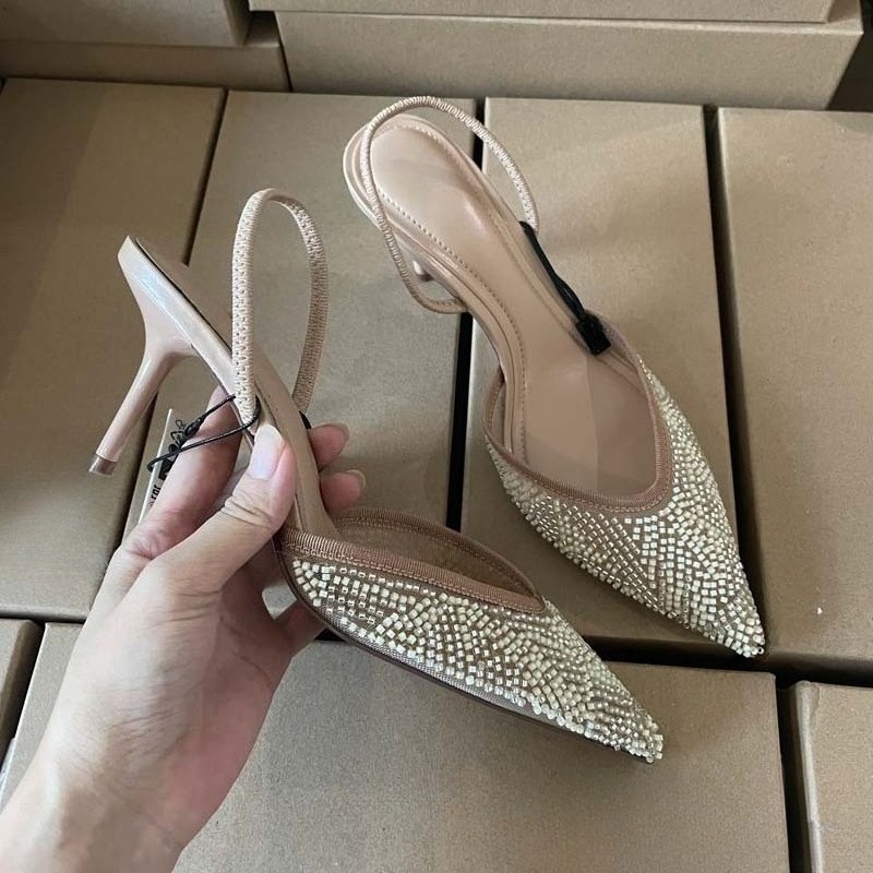 Autumn Luxury Women Dress Pump – Embroidery Beads Bewertung und Preis
