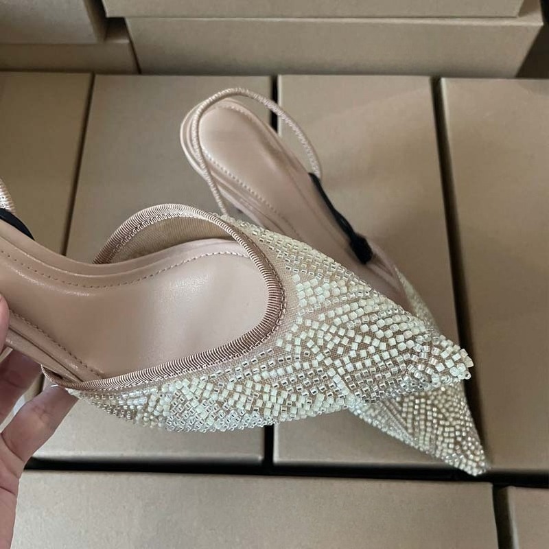 Autumn Luxury Women Dress Pump – Embroidery Beads Bewertung und Preis