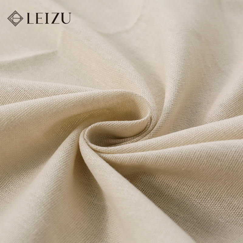 130x45cm Pure Color Soft Cotto – Linen Fabric Natural Bewertung und Preis