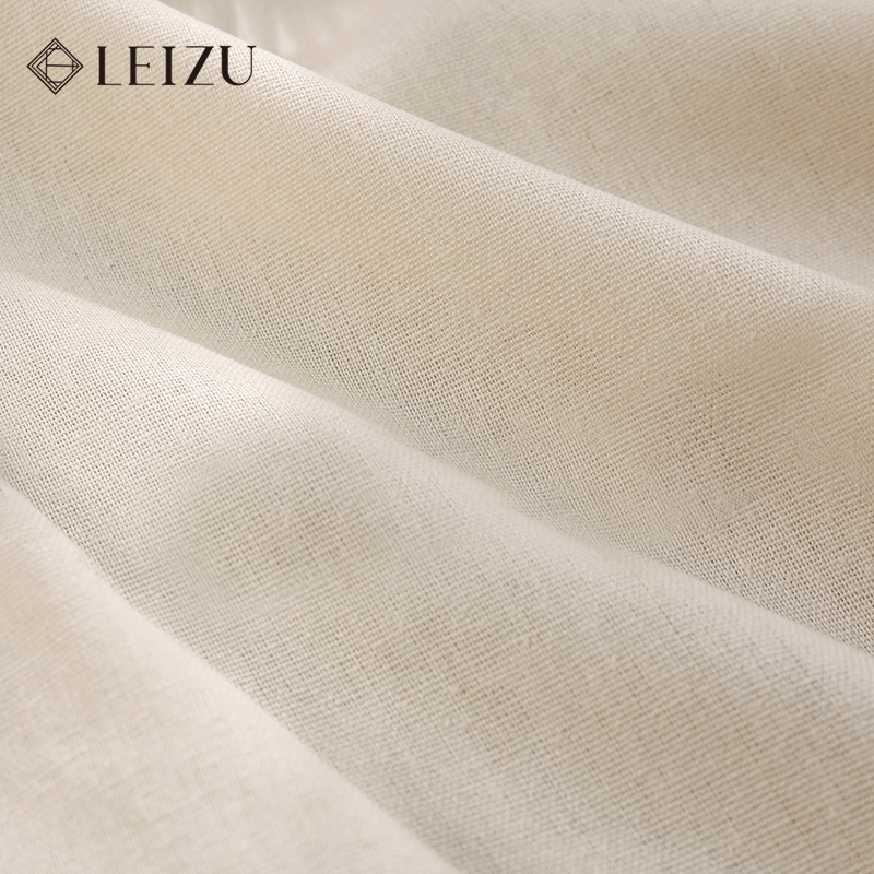130x45cm Pure Color Soft Cotto – Linen Fabric Natural Bewertung und Preis