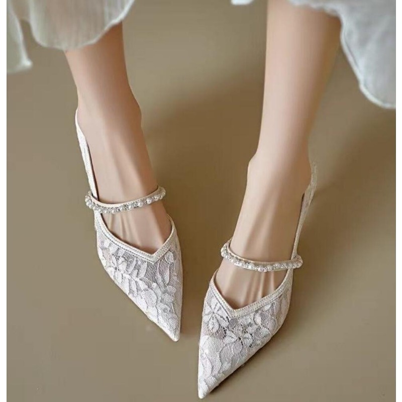 Sexy Lace Embroidery High Heel – Embroidery Beads Bewertung und Preis