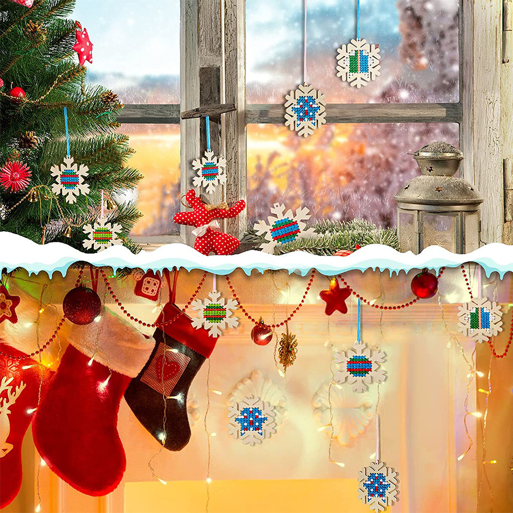 Cross Stitch Hanging Pendant G – Embroidery Xmas Kits Bewertung und Preis