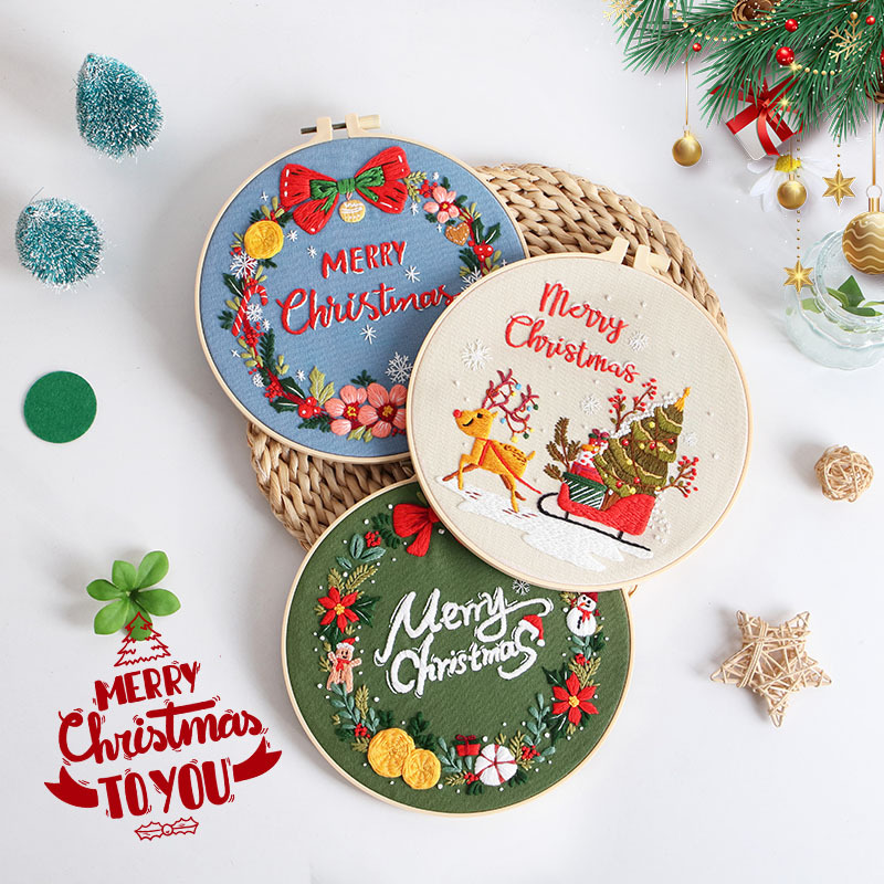 Merry Christmas DIY Embroidery – Embroidery Xmas Kits Bewertung und Preis