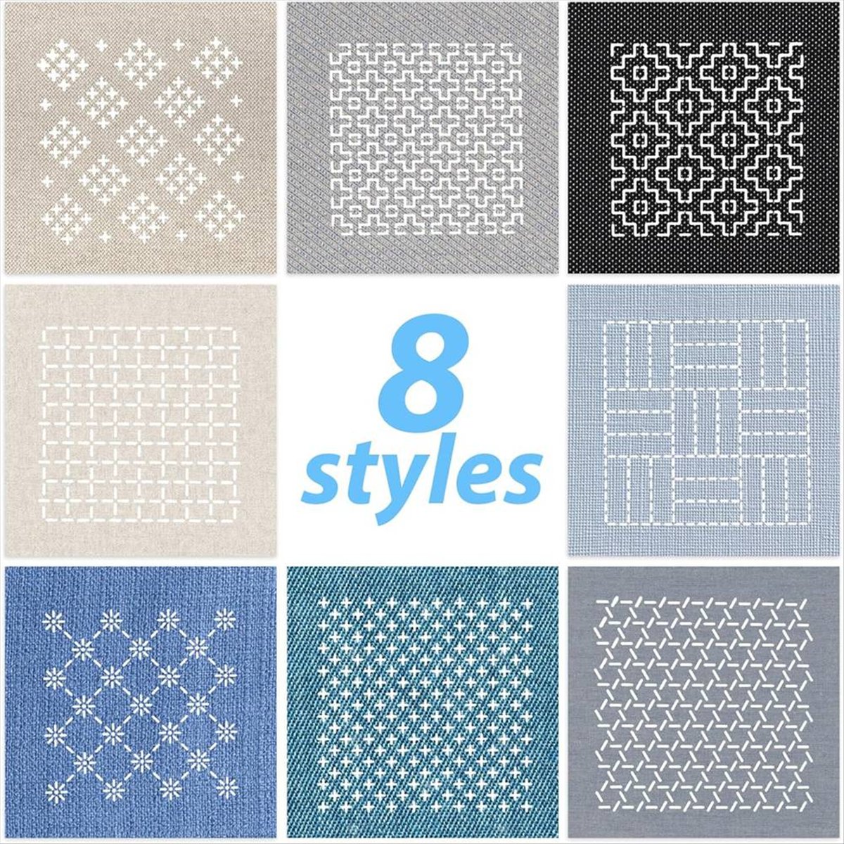 BHBL 24Pcs Plastic -Stencil Ki – Embroidery X Pattern Bewertung und Preis
