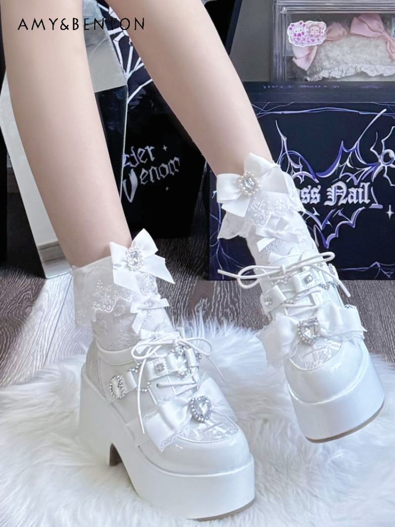 Japanese Style Lolita Thick-So – Embroidery Beads Bewertung und Preis