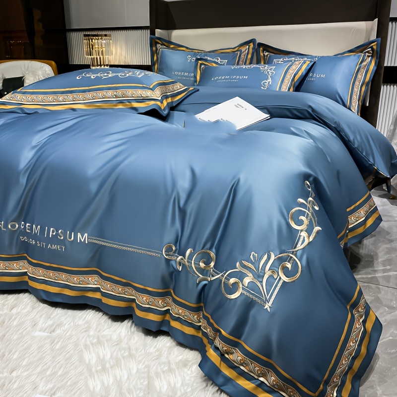 Light Luxury Four Piece Beddin – Embroidery Machine China Bewertung und Preis