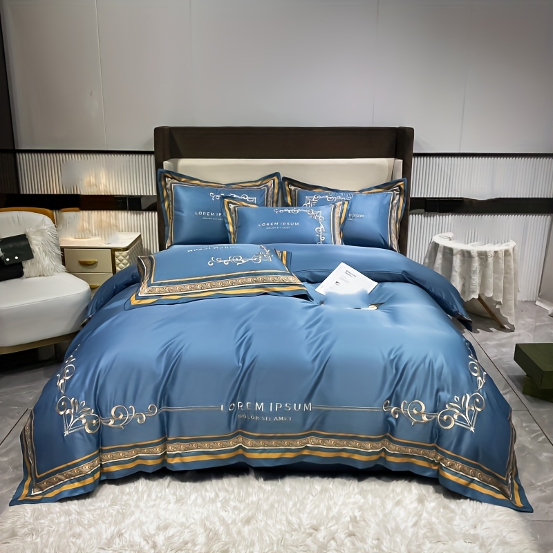 Light Luxury Four Piece Beddin – Embroidery Machine China Bewertung und Preis