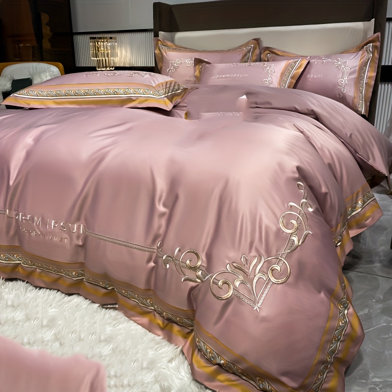 Light Luxury Four Piece Beddin – Embroidery Machine China Bewertung und Preis