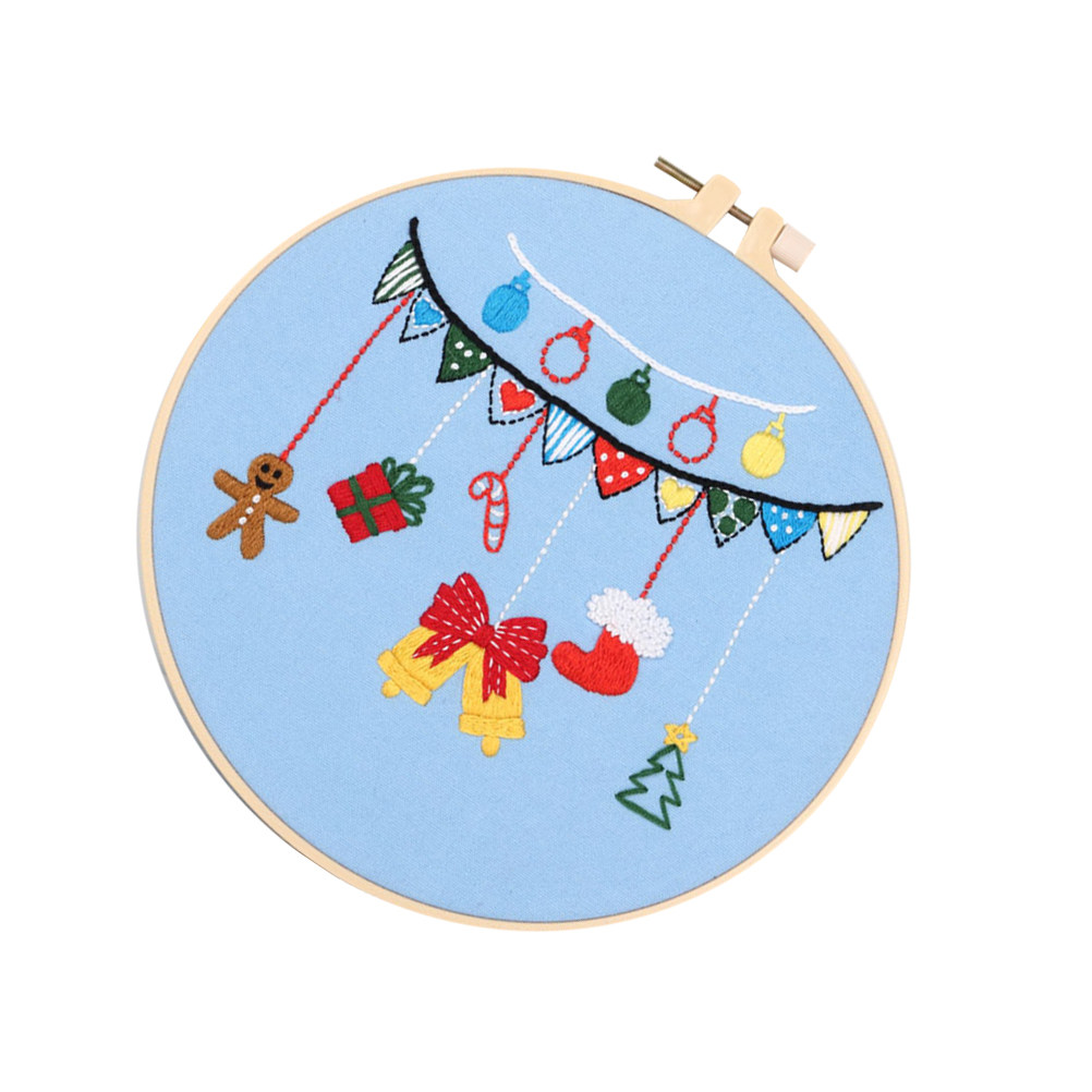 1 set 1 Set Christmas Themed E – Embroidery Xmas Kits Bewertung und Preis