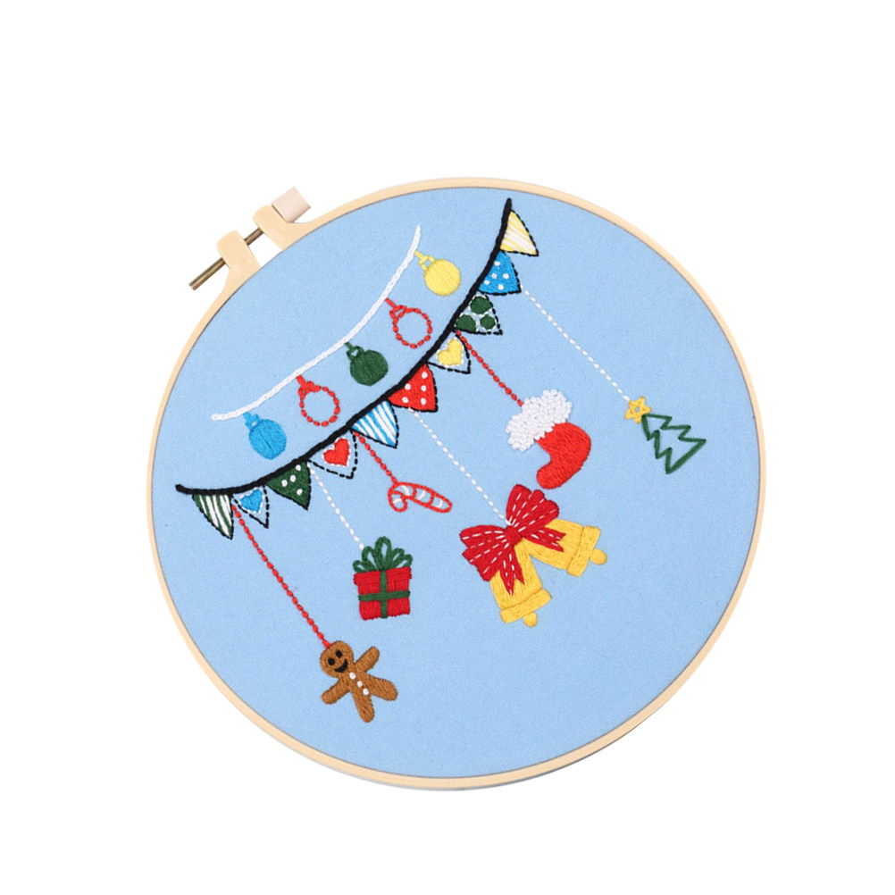 1 set 1 Set Christmas Themed E – Embroidery Xmas Kits Bewertung und Preis