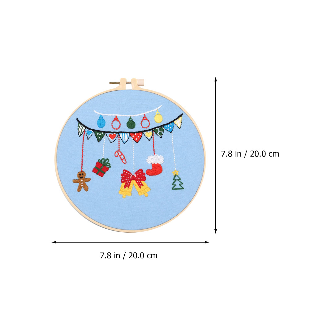1 set 1 Set Christmas Themed E – Embroidery Xmas Kits Bewertung und Preis