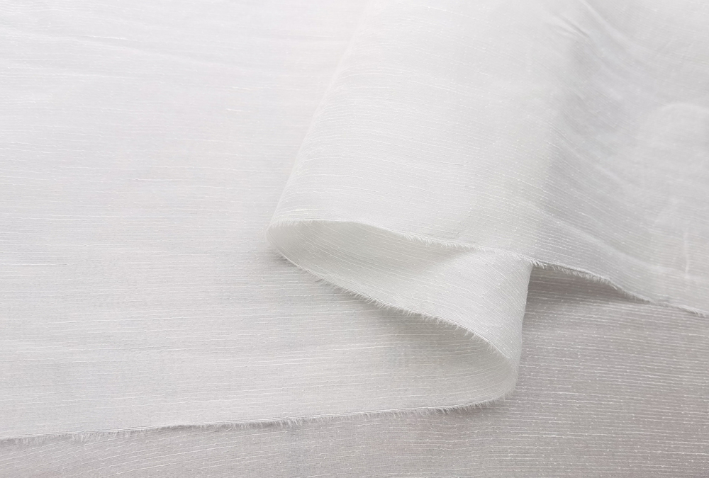 Mulberry Silk Linen 45'' Wide  – Linen Fabric Natural Bewertung und Preis