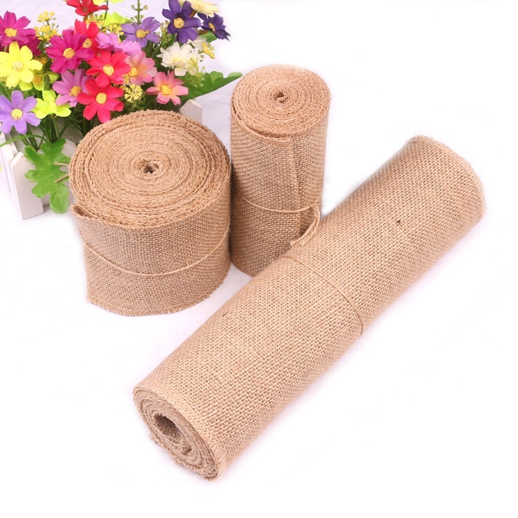 5-30CM natural jute linen fabr – Linen Fabric Natural Bewertung und Preis