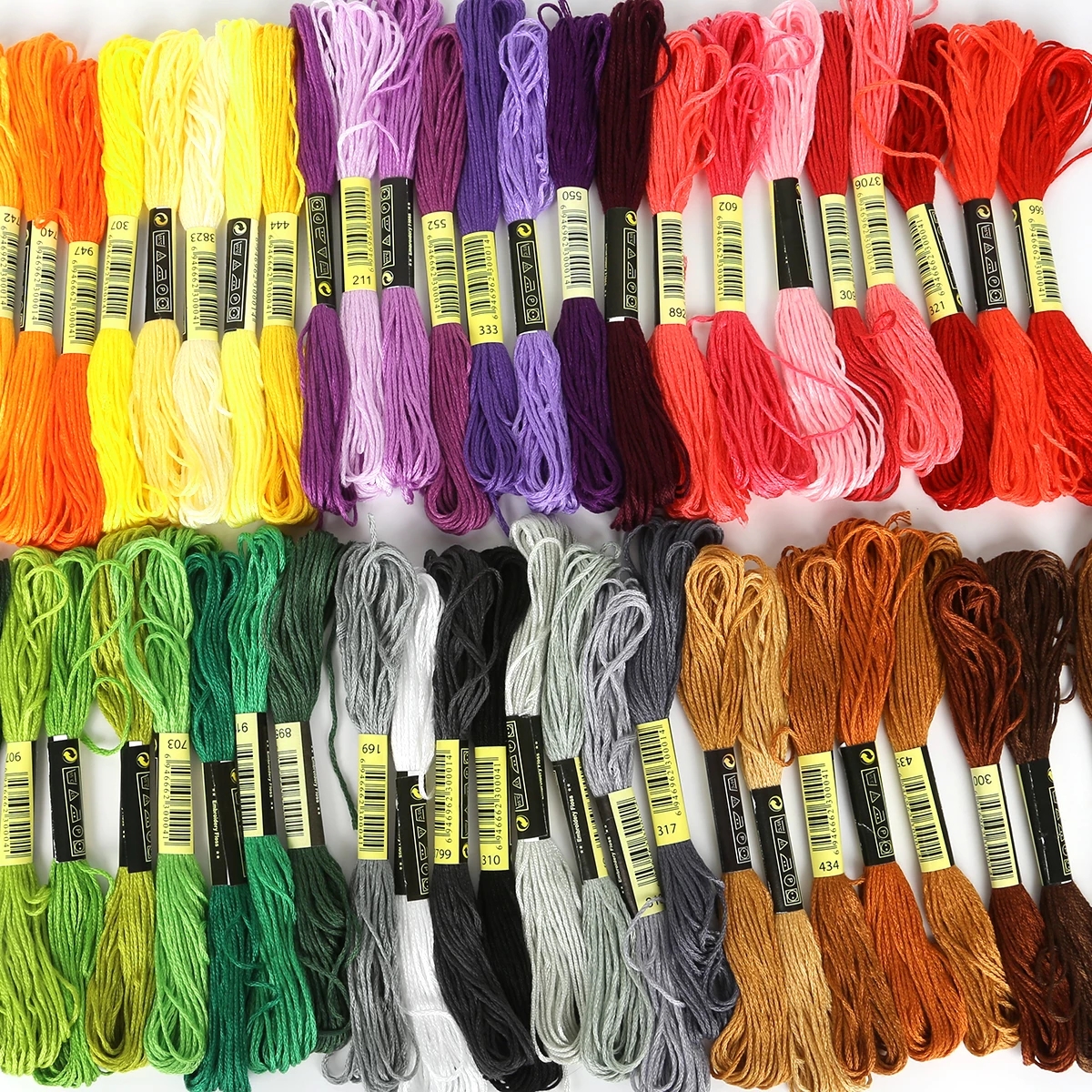 8/12/24/36Pcs Multicolor Simil – Dmc Floss Set Bewertung und Preis