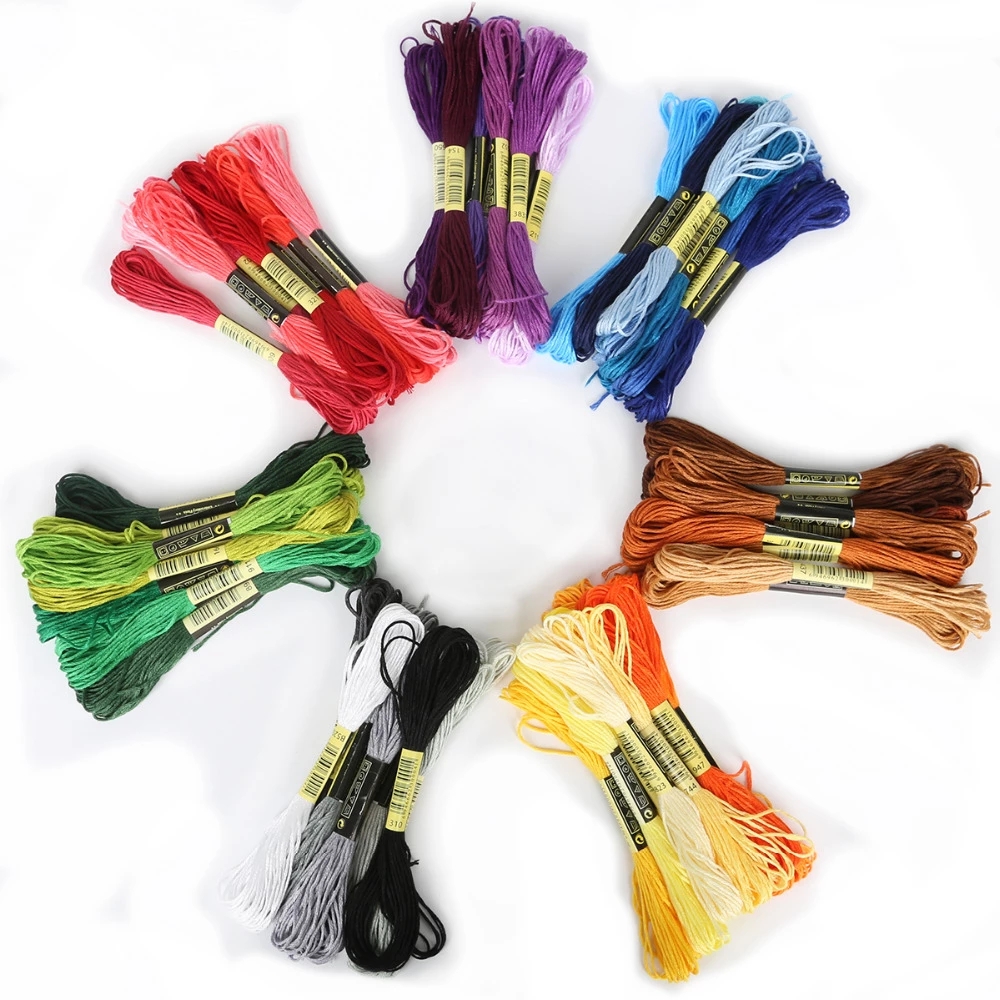 8/12/24/36Pcs Multicolor Simil – Dmc Floss Set Bewertung und Preis