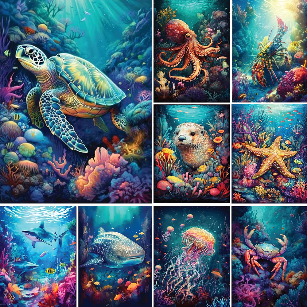 Underwater World Diamond Paint – Embroidery World Bewertung und Preis