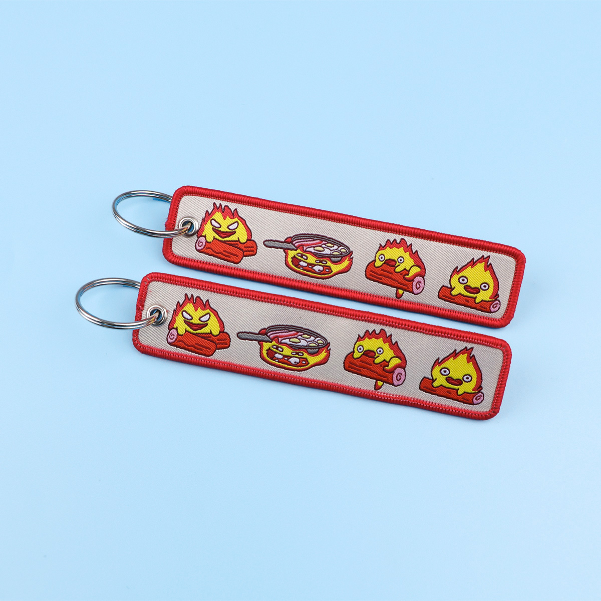 Anime Fire Embroidery Key Fobs – Embroidery Gift Bewertung und Preis