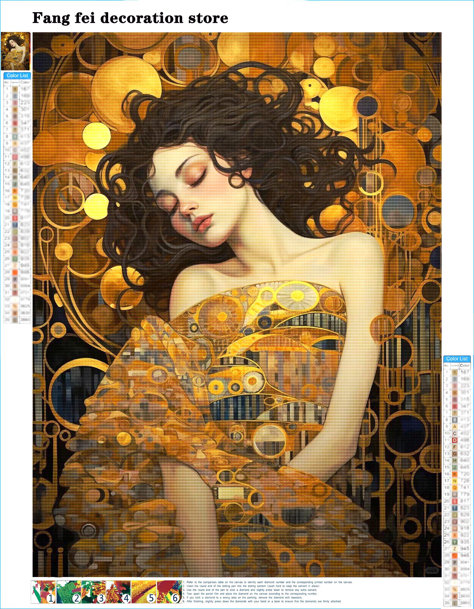 5D AI Fantasy Woman Oil Lmage  – Embroidery Ai Bewertung und Preis