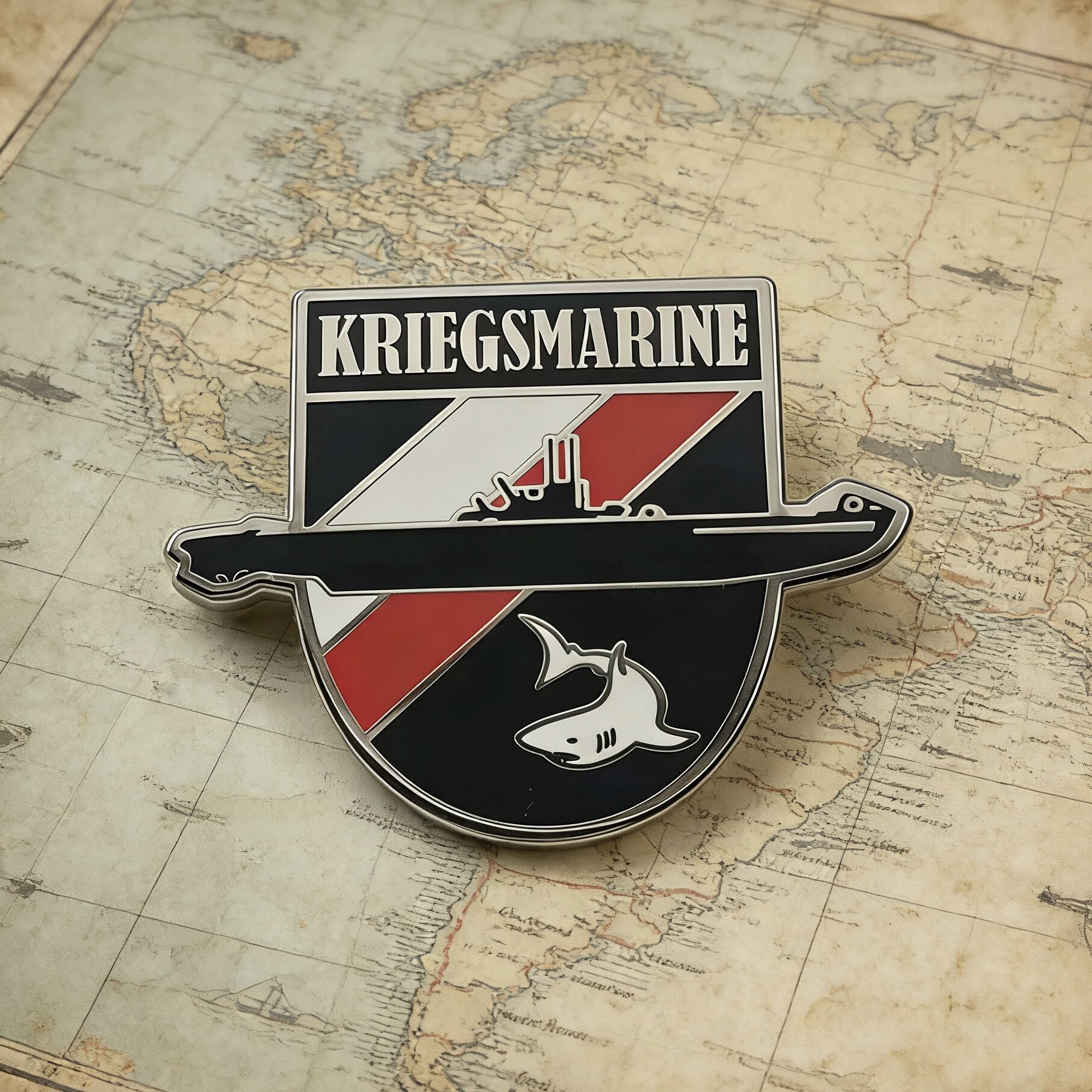 German U-Boat Submarine Emblem – Embroidery World Bewertung und Preis
