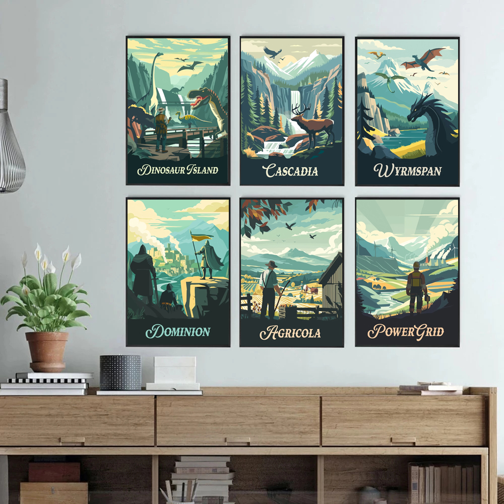 Cartoon Abstract Game Scene La – Embroidery Art Painting Bewertung und Preis