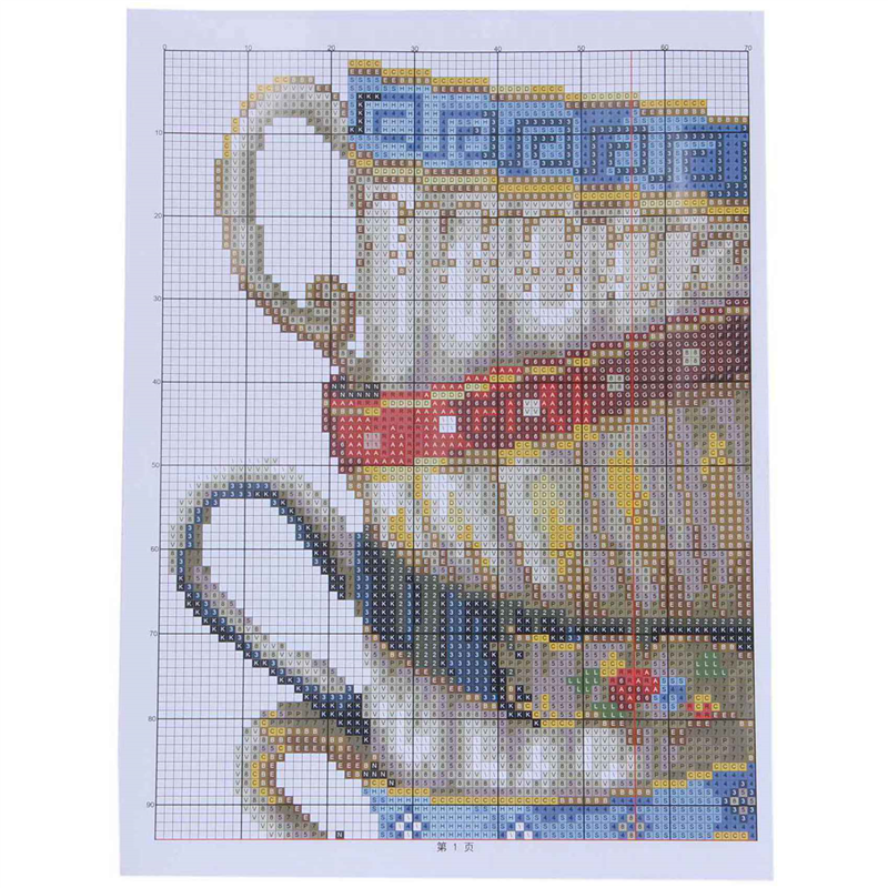 2X DIY Handmade Needlework Cro – Embroidery X Pattern Bewertung und Preis