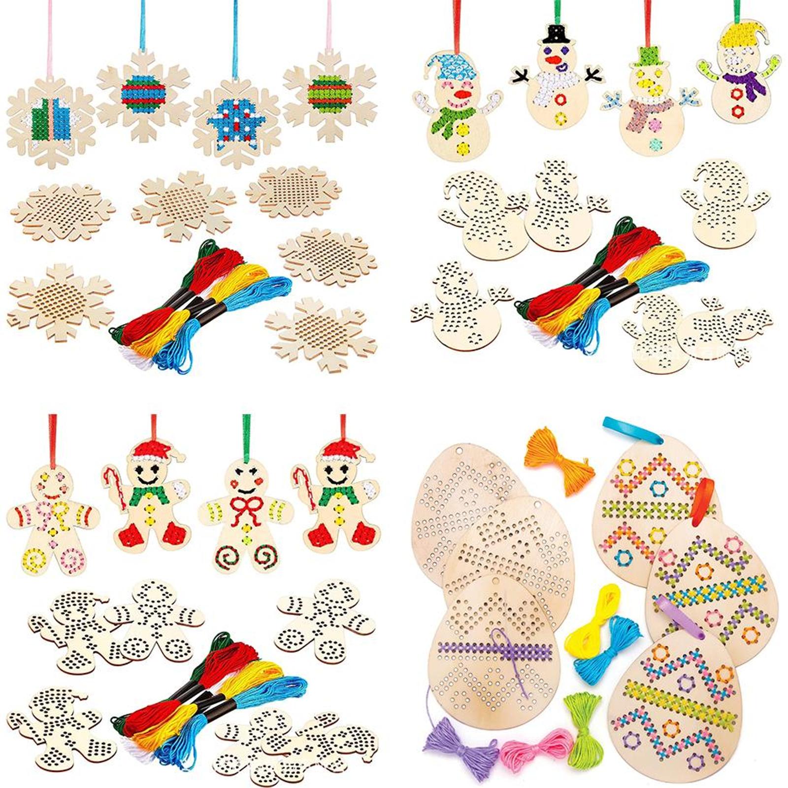 Cross Stitch Hanging Pendant E – Embroidery Xmas Kits Bewertung und Preis