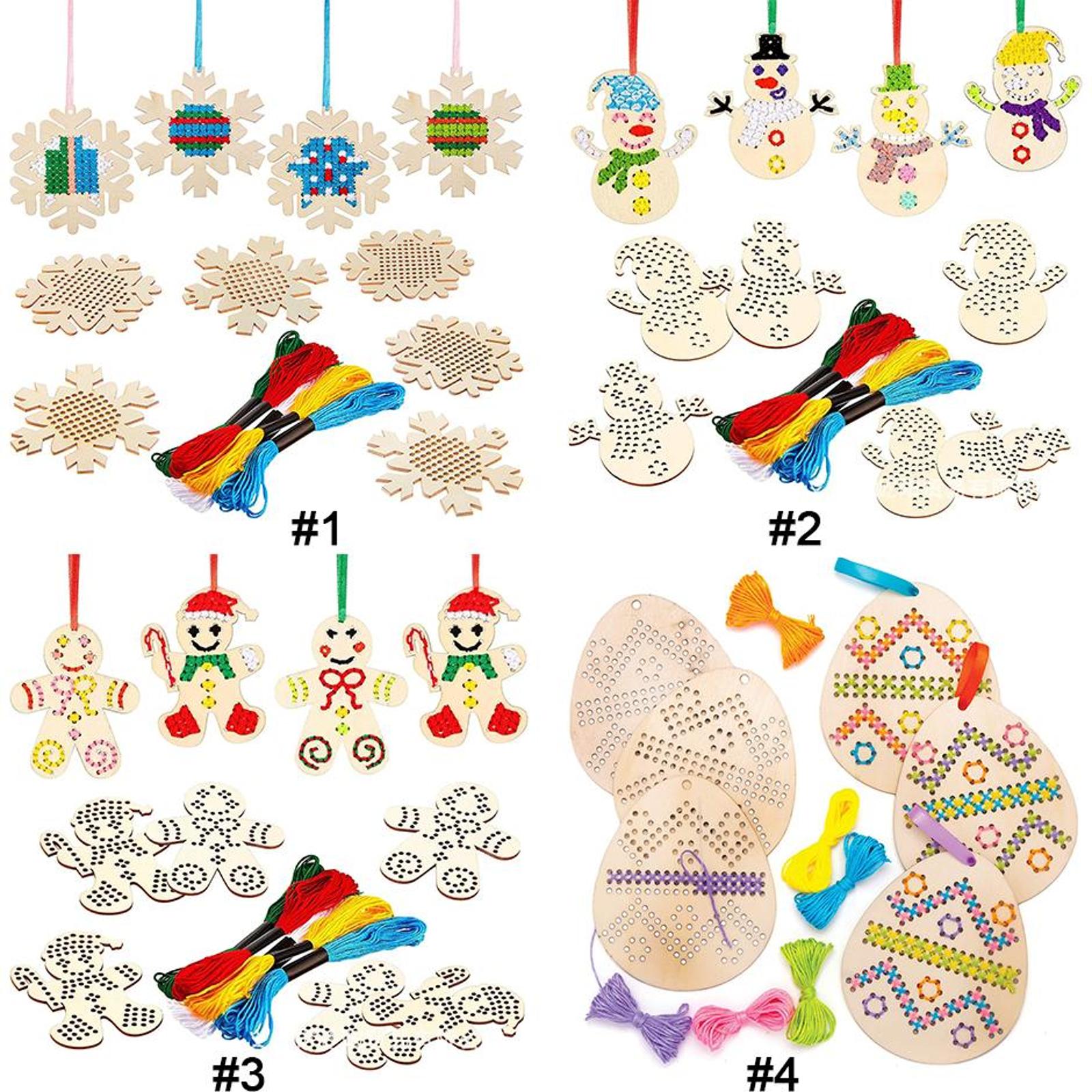 Cross Stitch Hanging Pendant E – Embroidery Xmas Kits Bewertung und Preis