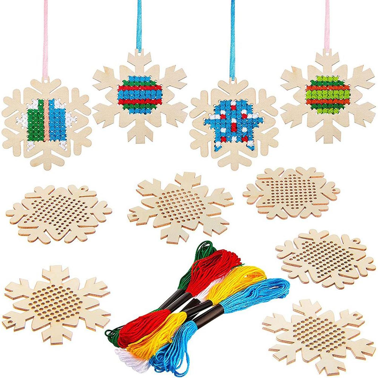 Cross Stitch Hanging Pendant E – Embroidery Xmas Kits Bewertung und Preis