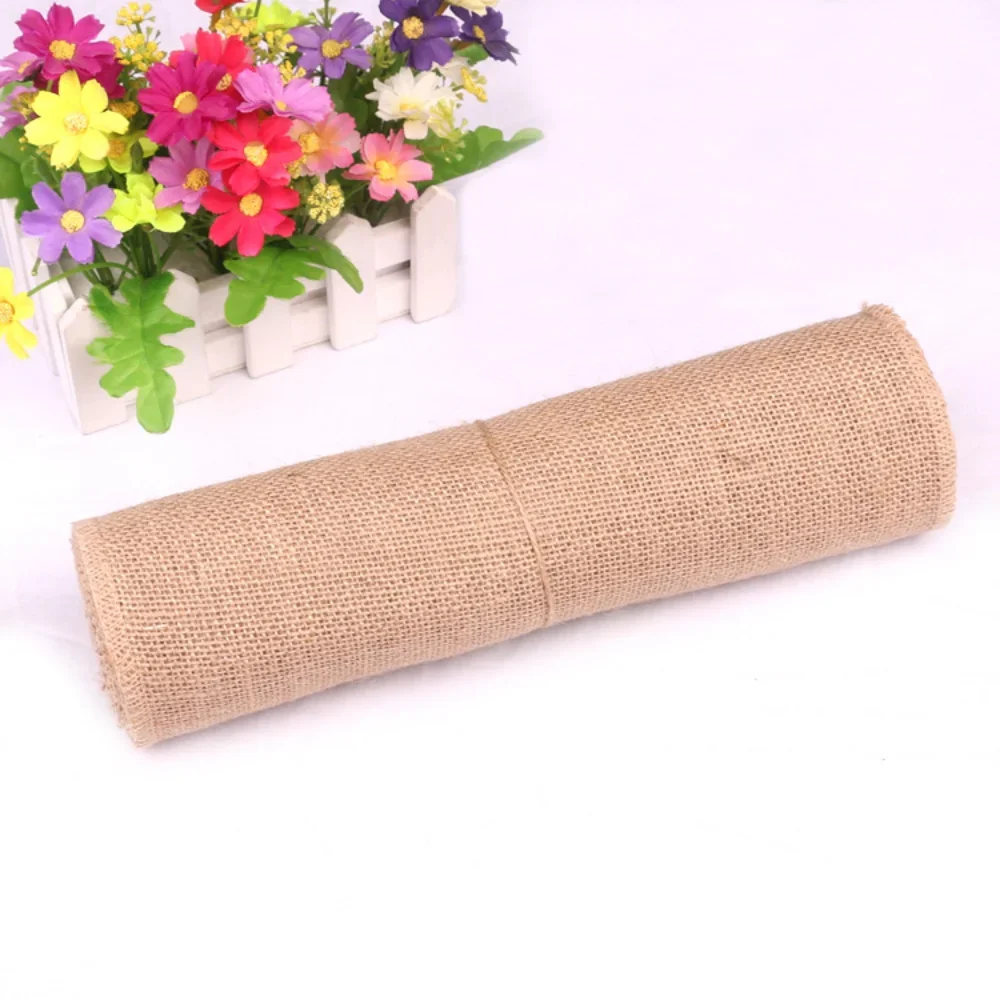 Natural Beige Burlap Roll 30cm – Linen Fabric Natural Bewertung und Preis