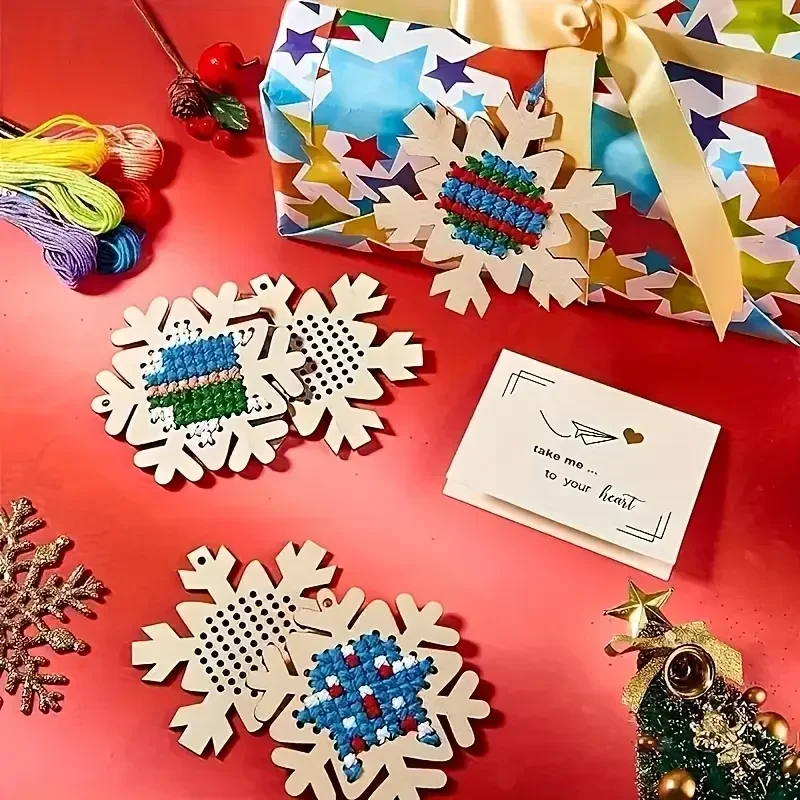 12Set Cross Stitch Hanging Pen – Embroidery Xmas Kits Bewertung und Preis