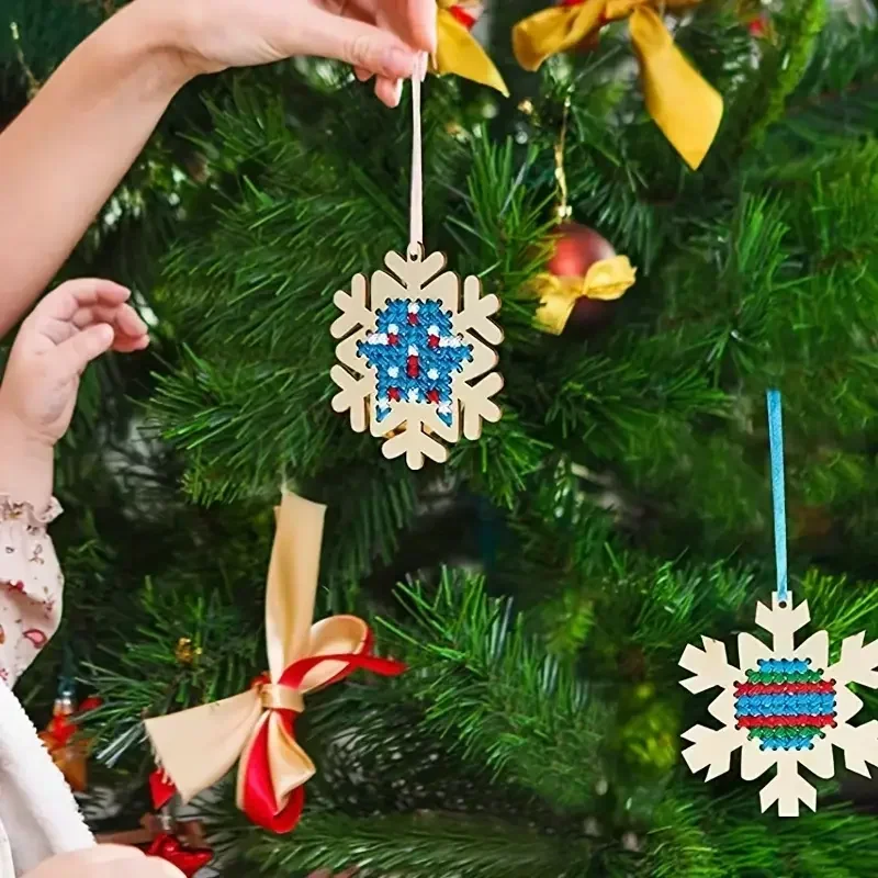 12Set Cross Stitch Hanging Pen – Embroidery Xmas Kits Bewertung und Preis